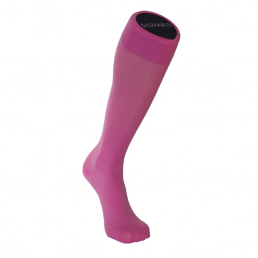 Pink compression sock